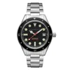 Spinnaker Midsize Cahill Men's Sable Black Automatic Watch In Black