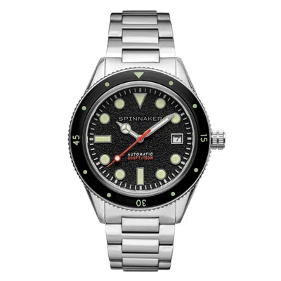 Spinnaker Midsize Cahill Men's Sable Black Automatic Watch