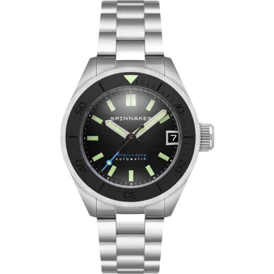 Spinnaker Piccard Automatic Bracelet Watch, 45mm In Metallic