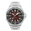 Spinnaker Red  Dumas Men's Japanese Automatic Bordeaux Watch In Red