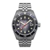 Spinnaker Wreck Men's Japanese Automatic Barnacle Black Watch In Black