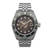 Spinnaker Wreck Men's Japanese Automatic Rust Brown Watch In Brown