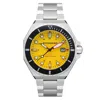 Spinnaker Yellow / Orange  Dumas Men's Japanese Automatic Hornet Yellow Watch In Yellow/orange