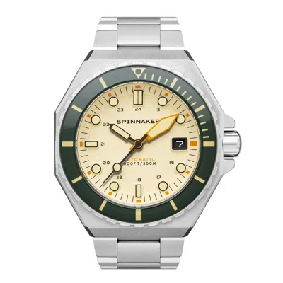 Spinnaker Yellow / Orange  Dumas Men's Japanese Automatic Sahara Watch In Yellow/orange