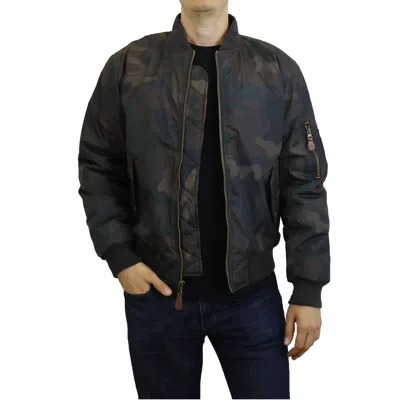 Spire By Galaxy Men's Heavyweight Ma-1 Bomber Flight Jacket In Multi