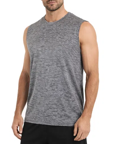 Spire By Galaxy Men's Moisture-wicking Wrinkle Free T-shirts In Gray