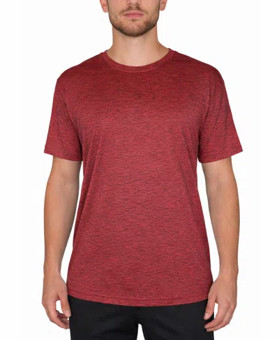 Spire By Galaxy Men's Short-sleeve Crewneck T-shirt In Red