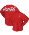 Spirit Jersey Men's And Women's Red Coca-cola Long Sleeve T-shirt In Red