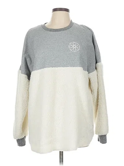 Pre-owned Spirit Jersey Pullover Sweater In Gray