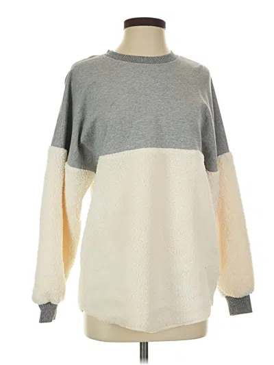 Pre-owned Spirit Jersey Pullover Sweater In Gray