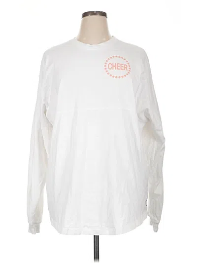 Pre-owned Spirit Jersey Sweatshirt In White