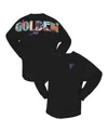Spirit Jersey Women's Eclipse Black Golden State Valkyries Oversized Preppy City Long Sleeve T-shirt In Black