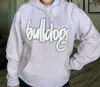 Spirit To A Tee Bulldogs Hoodie In Purple In Purple