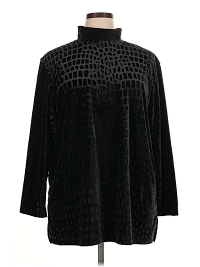 Pre-owned Spirit Turtleneck Sweater In Black