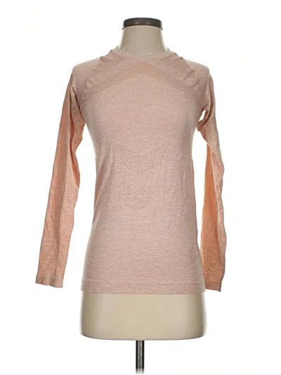 Pre-owned Spiritual Gangster 3/4 Sleeve T-shirt In Tan