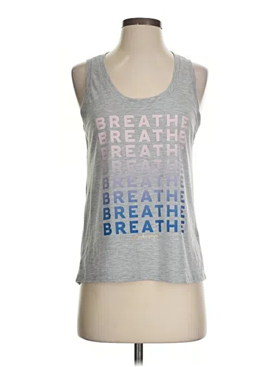 Pre-owned Spiritual Gangster Active Tank Top In Gray