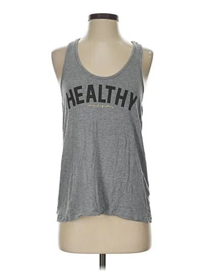 Pre-owned Spiritual Gangster Active Tank Top In Gray