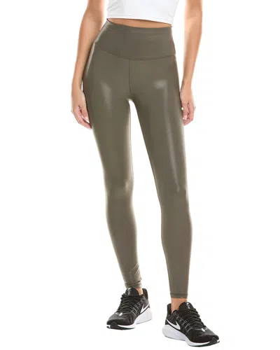 Spiritual Gangster Ada High Gloss Legging In Green