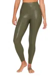 Spiritual Gangster Ada High Gloss Leggings In Grey