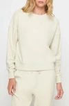 Spiritual Gangster Andi Waffle Fleece Sweatshirt In Neutral