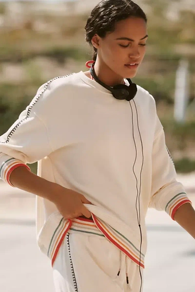 Spiritual Gangster Astrid Crew-neck Sweatshirt In Neutral