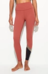 Spiritual Gangster Baldwin Ankle Leggings In Canyon