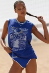 Spiritual Gangster Bowery Tank Top In Blue