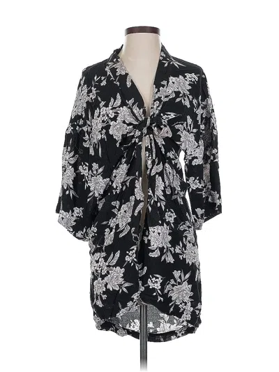 Pre-owned Spiritual Gangster Casual Dress In Black