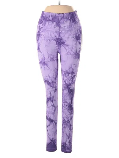 Spiritual Gangster Casual Pants In Purple