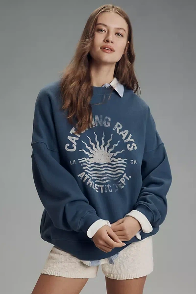 Spiritual Gangster Catching Rays Boyfriend Sweatshirt