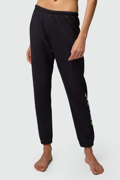 Spiritual Gangster Chakra Luna Sweatpant In Vintage Black