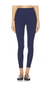 Spiritual Gangster Ada High Waist Dream Tech Jersey Leggings In Indigo