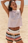 Spiritual Gangster Doheny Crop Tank Top In Pink