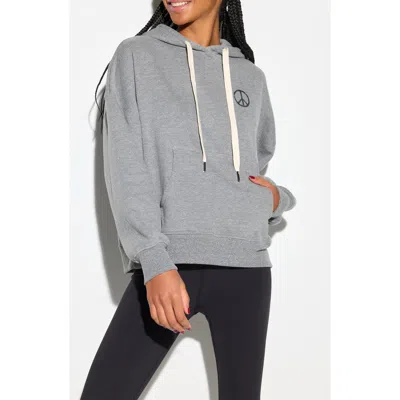 Spiritual Gangster Earth Bel Air Cotton Hoodie In Gray