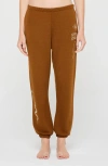 Spiritual Gangster Essence Bolt Luna Cotton & Modal Joggers In Dune