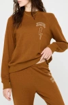 Spiritual Gangster Essence Forever Graphic Sweatshirt In Dune