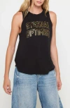 Spiritual Gangster Spiritual Optimist Graphic Tank In Black