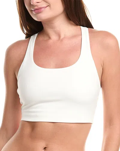 Spiritual Gangster Frankie Longline Bra In White