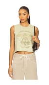 Spiritual Gangster Free Spirit Crawford Tank Top In Brown