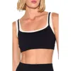 Spiritual Gangster Gemini Longline Sports Bra In Black