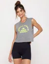 SPIRITUAL GANGSTER GOOD ENERGY CALLIE CROP TANK