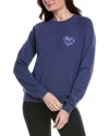 Spiritual Gangster Heart Forever Sweatshirt In Blue