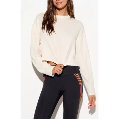 Spiritual Gangster Icy Drew Graphic Long Sleeve T-shirt In Brown