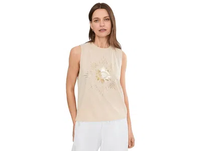 Spiritual Gangster Inner Gaze Vibe Tank Women's Clothing Beachwood: Md In Neutral