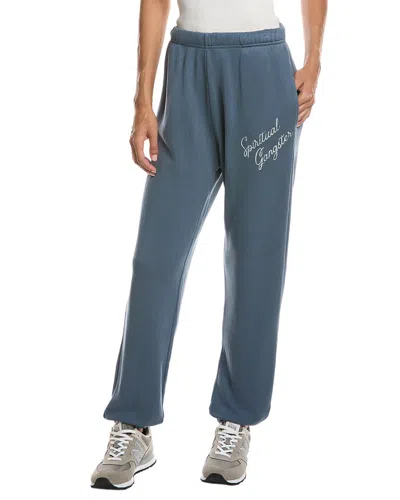 Spiritual Gangster Insignia Bradbury Sweatpant In Blue