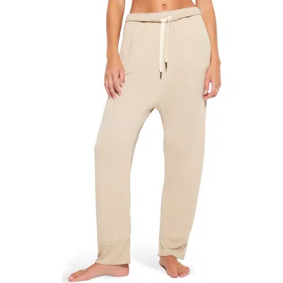 Spiritual Gangster Insignia Hendrix Cotton Blend Sweatpants In Neutral