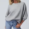 Spiritual Gangster Jolie Sweater In Grey
