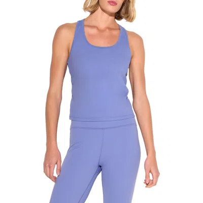 Spiritual Gangster Joni Racerback Tank In Purple