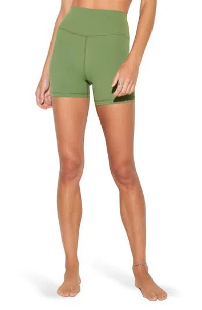Spiritual Gangster Joplin Pocket Bike Shorts In Green