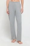 Spiritual Gangster Joy Cotton & Modal Sweatpants In Heather Ash